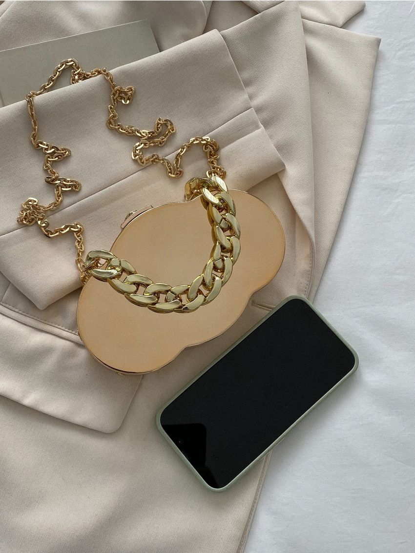 Mini Chain Decor Box Bag