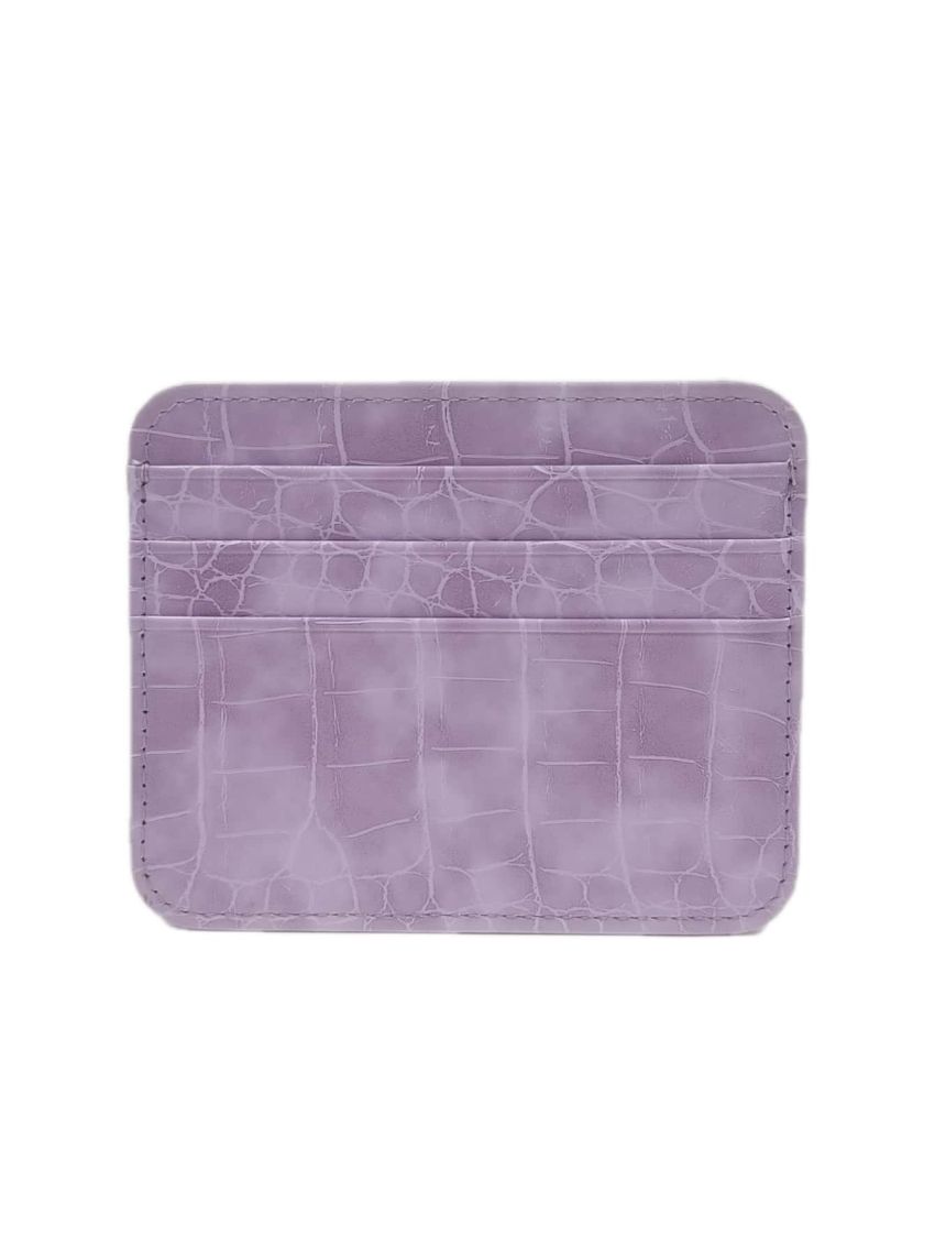 Crocodile Embossed Card Holder