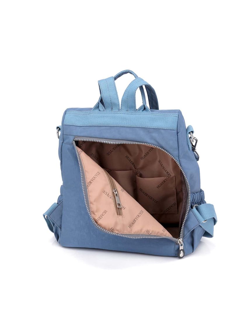 Patch Decor Classic Backpack