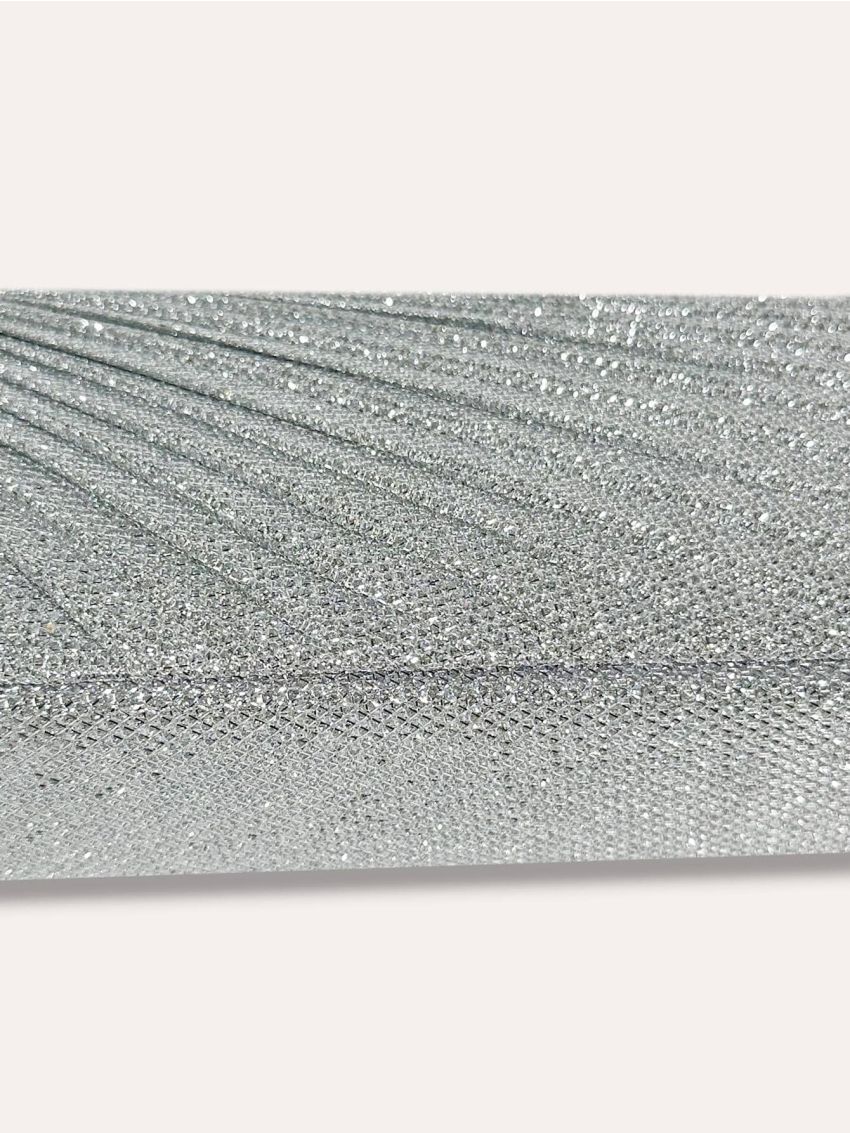 Mini Glitter Flap Chain Square Bag