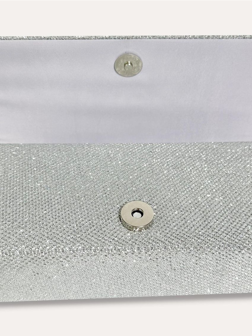 Mini Glitter Flap Chain Square Bag
