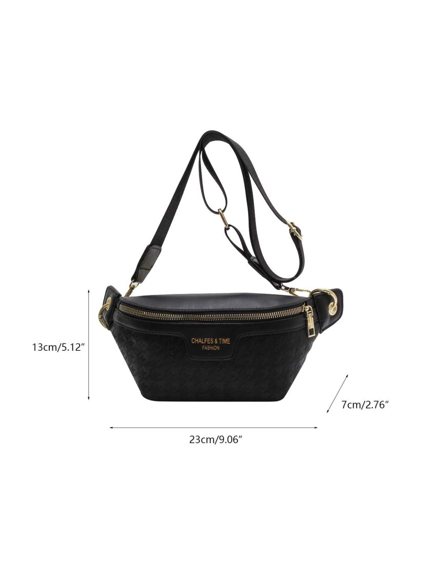 Letter Graphic Fanny Pack