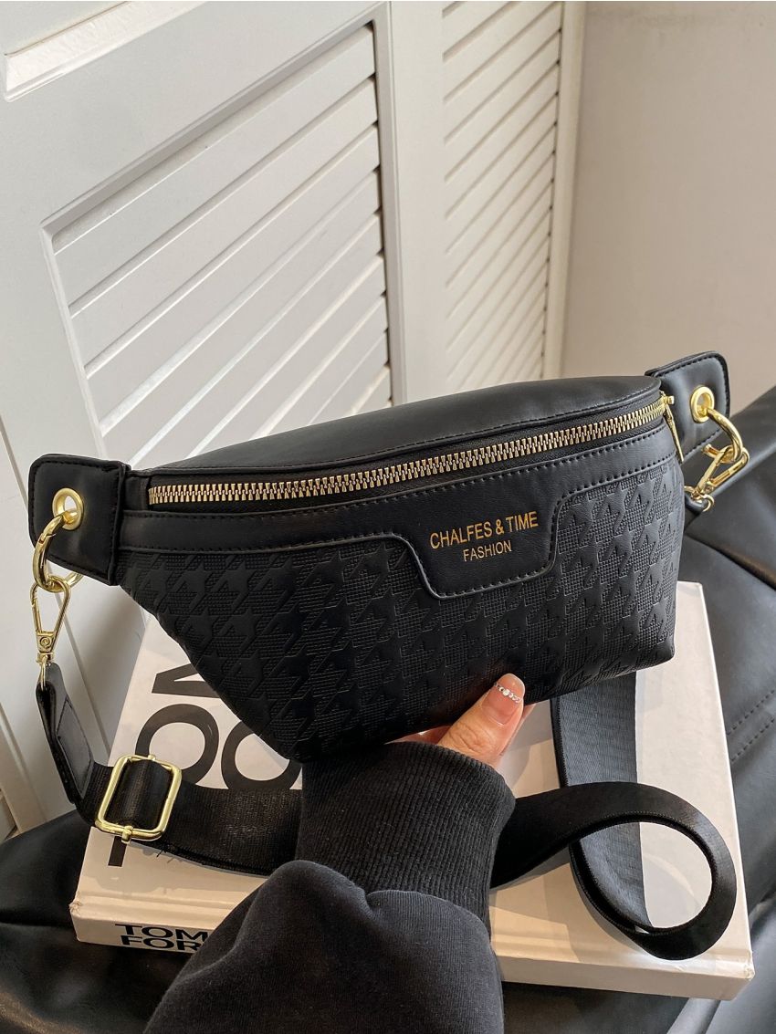 Letter Graphic Fanny Pack