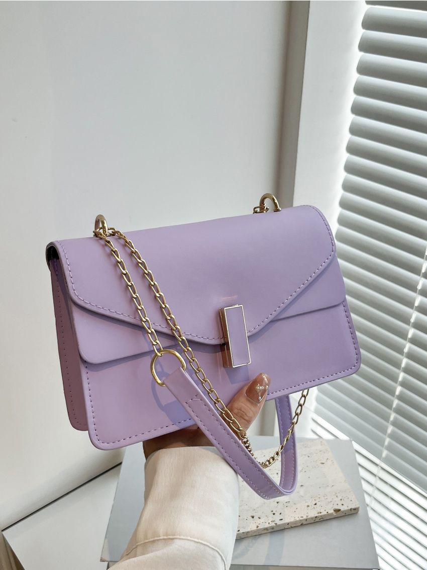 Minimalist Flap Square Bag