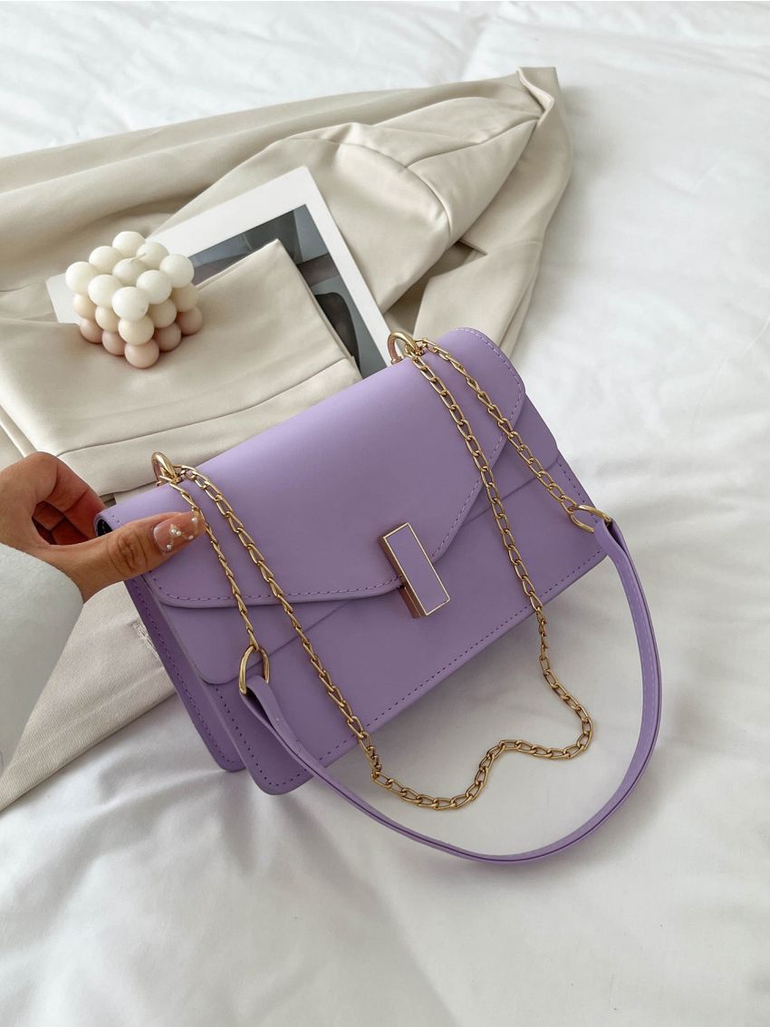 Minimalist Flap Square Bag