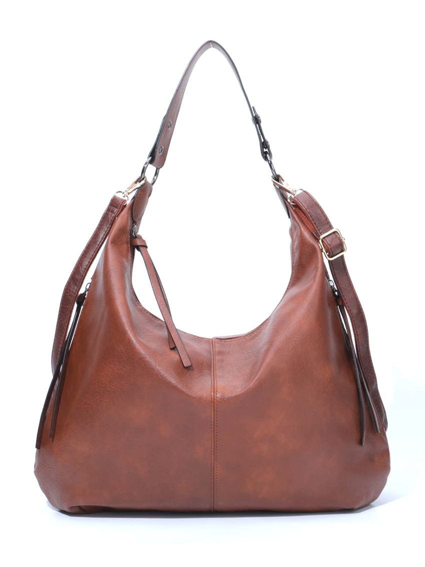 3pcs Bag Set Shoulder Crossbody Clutch Bag Brown