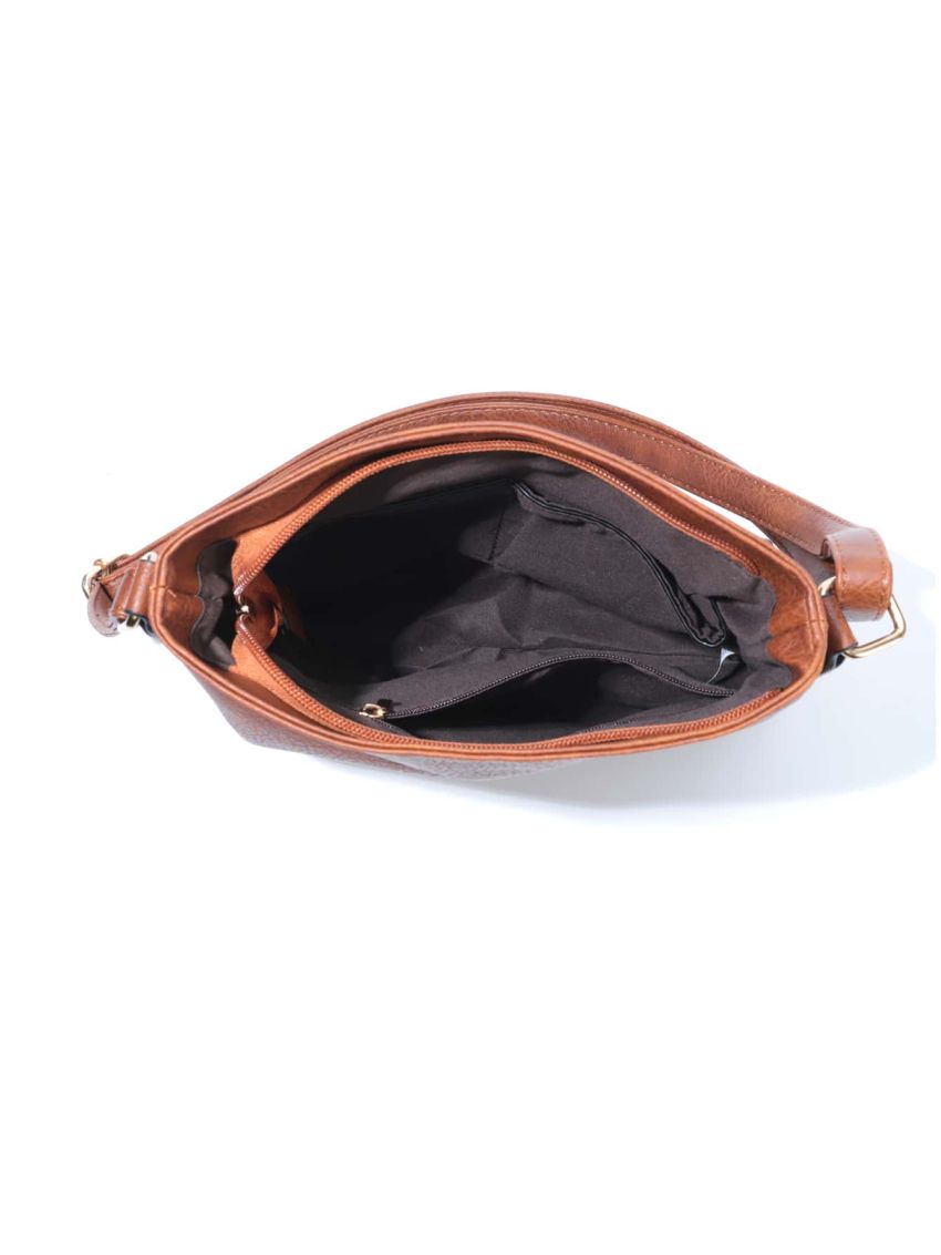 3pcs Bag Set Shoulder Crossbody Clutch Bag Brown