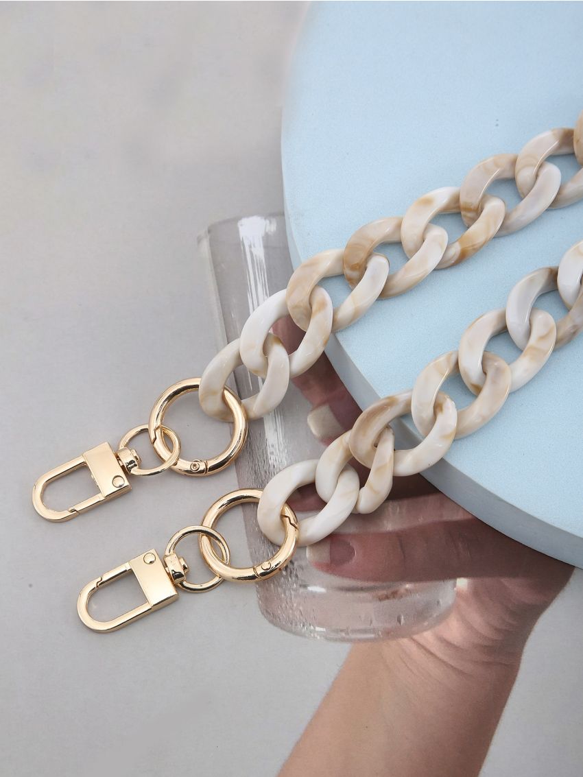 Marble Pattern Bag Strap