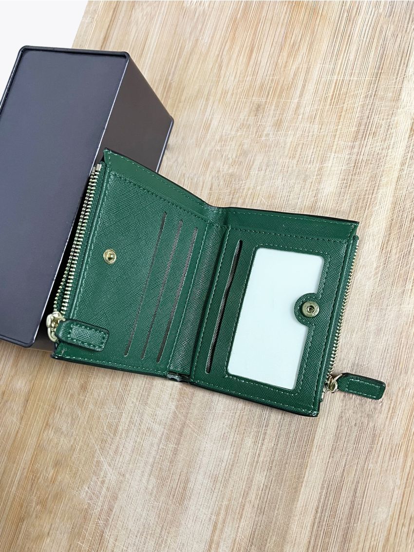 Letter Graphic Small Wallet