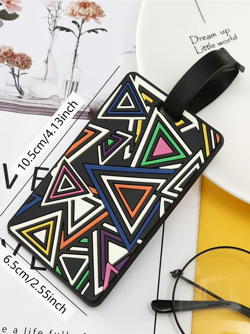 Fashion Silicone Luggage Tag Women Travel Accessories Silica Gel Suitcase ID Address Holder Baggage