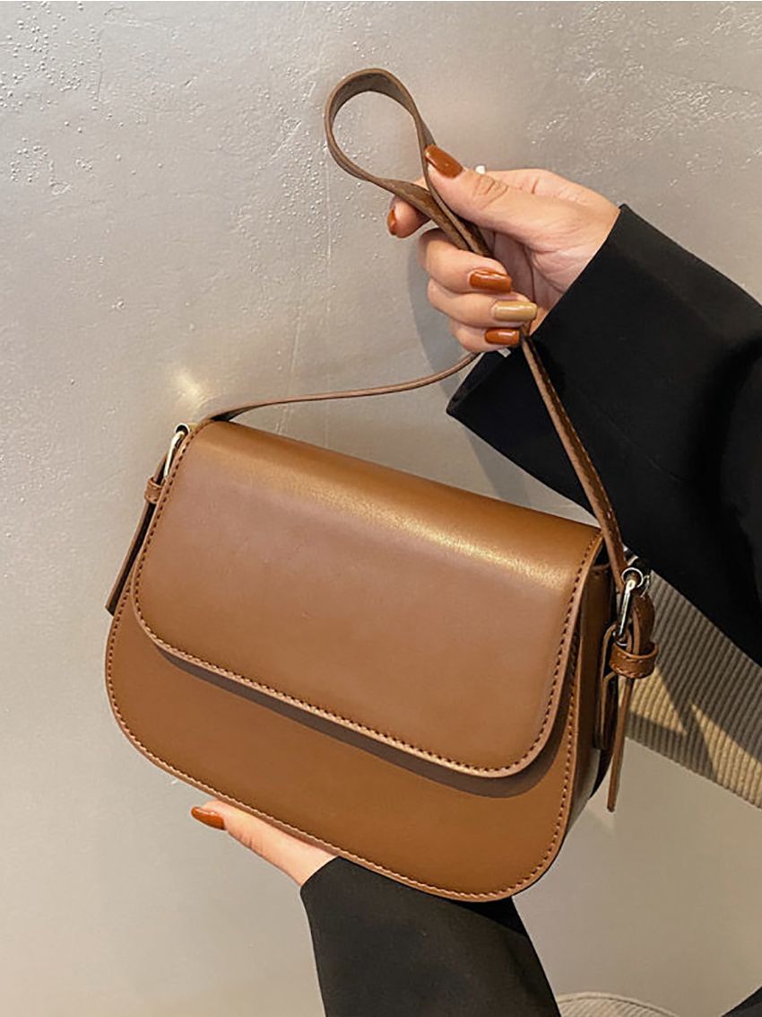 New Spring Women Shoulder Bag Trendy PU Crossbody Bag Fashion Ladies Handbag Handle Bag