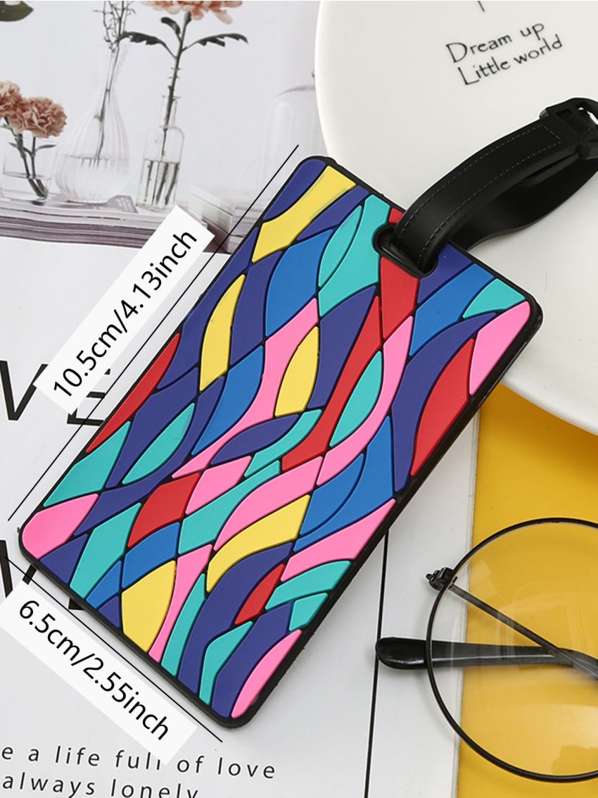 Fashion Silicone Luggage Tag Women Travel Accessories Silica Gel Suitcase ID Address Holder Baggage