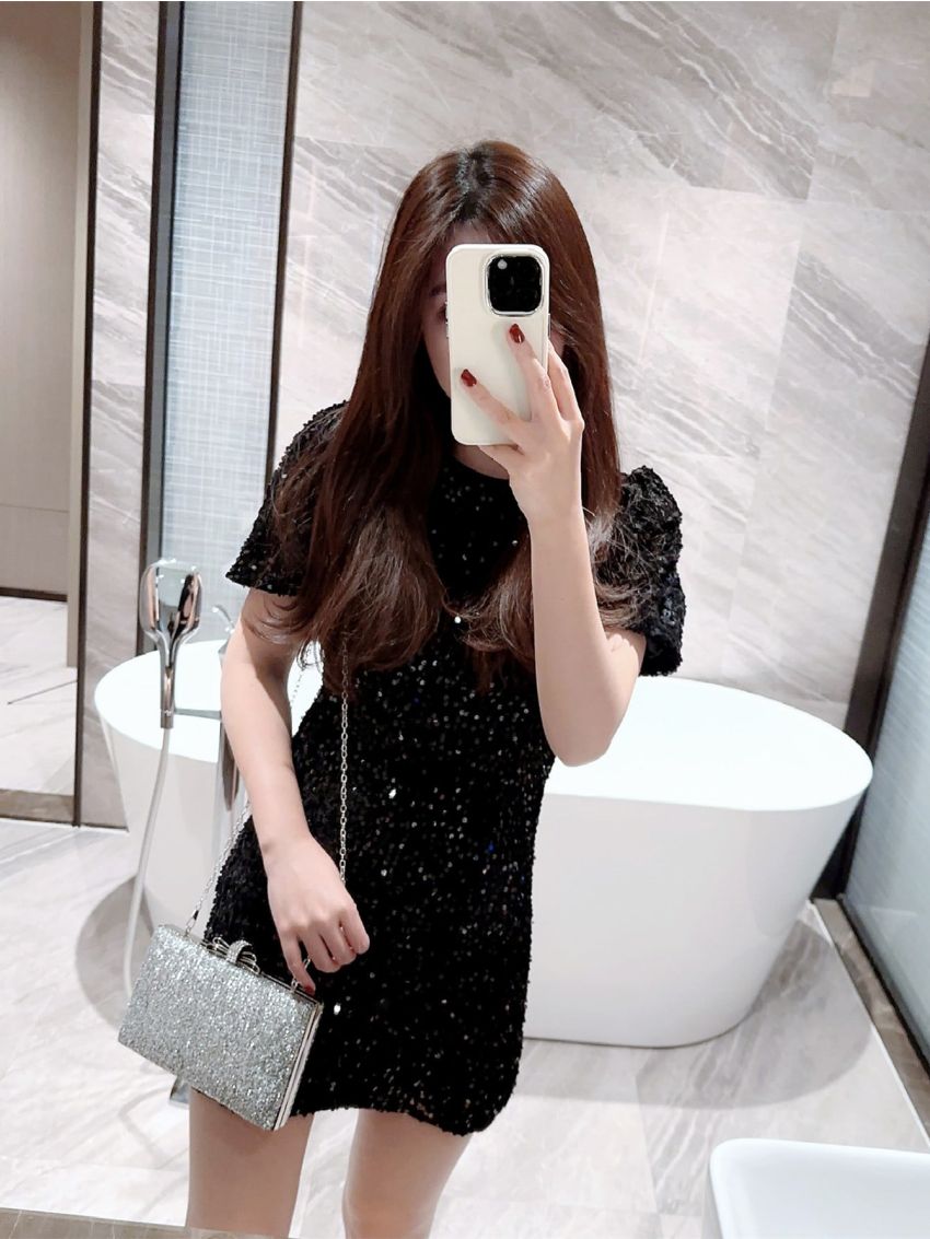 Mini Rhinestone Decor Box Bag