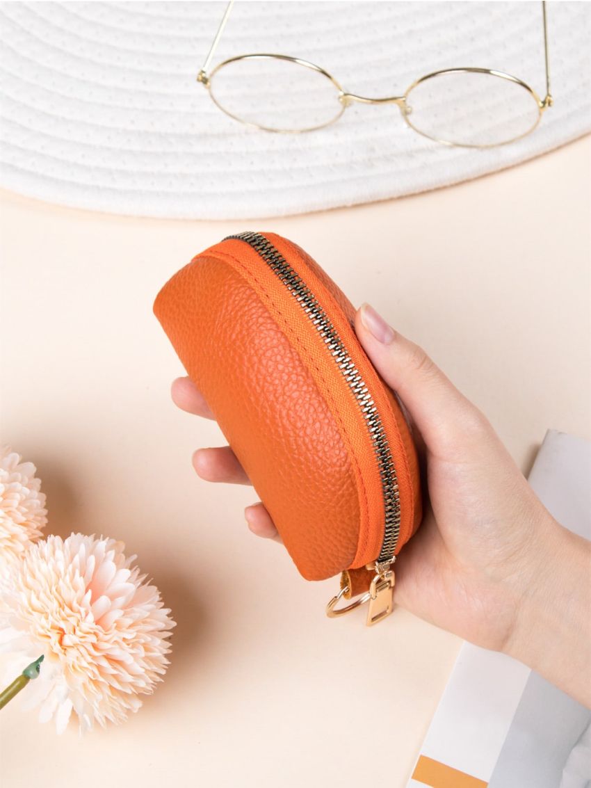 Litchi Embossed Key Case