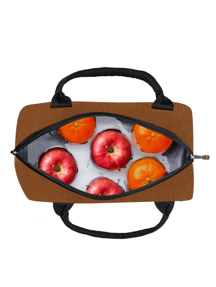 Lunch Bag Fashion Canvas Portable Cooler Thermal Insulated Food Bag Picnic Lunch Box Bag