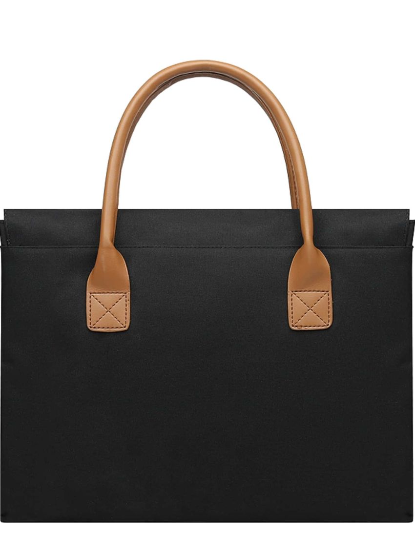 Men Minimalist Briefcase Large Capacity Classic Briefcase