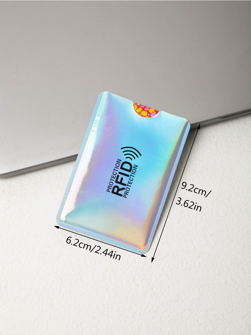 5pcs Aluminium Anti Rfid Card Holder NFC Blocking Reader Lock Id Bank Card Holder Case Protection