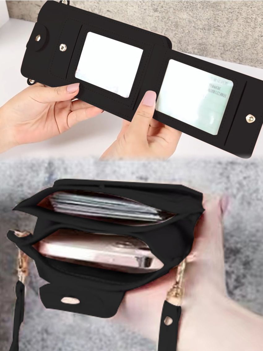 Crossbody Mobile Phone Cover Women Bag Universal Model Organizer Cell Pocket Touch Screen Case Wallet