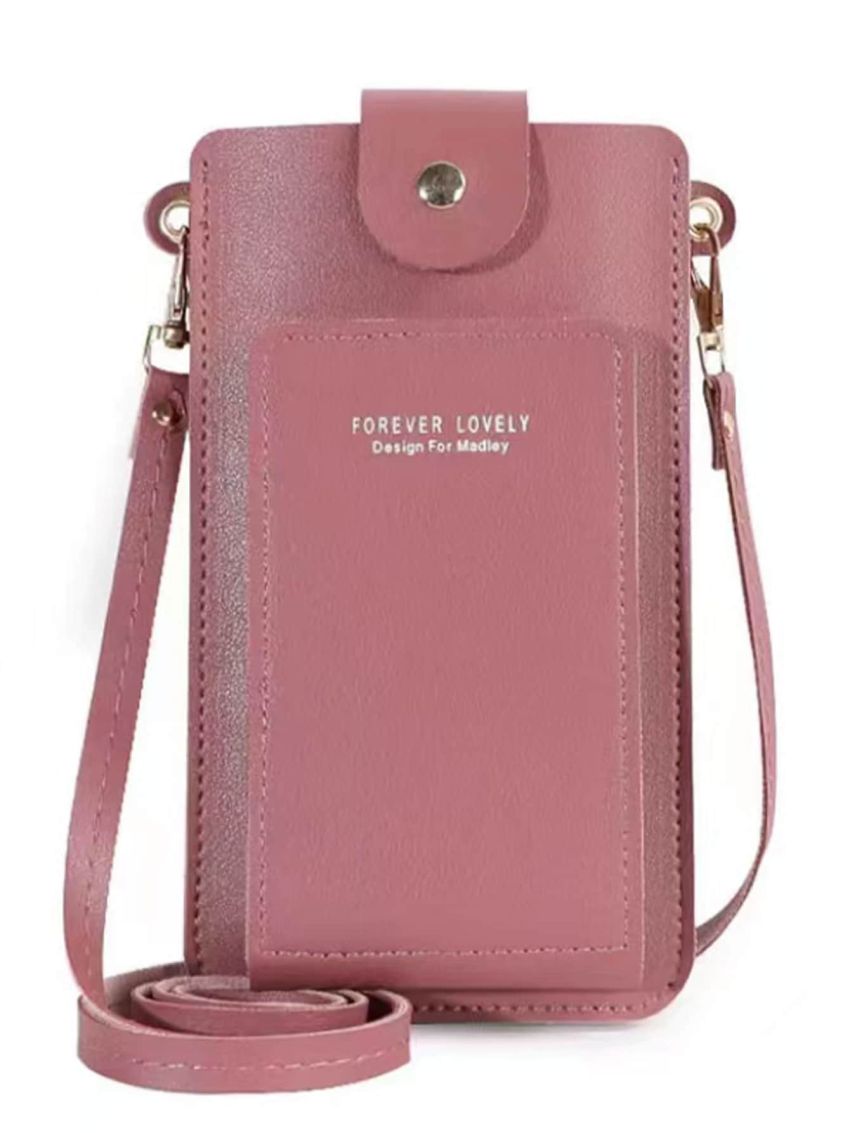 Crossbody Mobile Phone Cover Women Bag Universal Model Organizer Cell Pocket Touch Screen Case Wallet