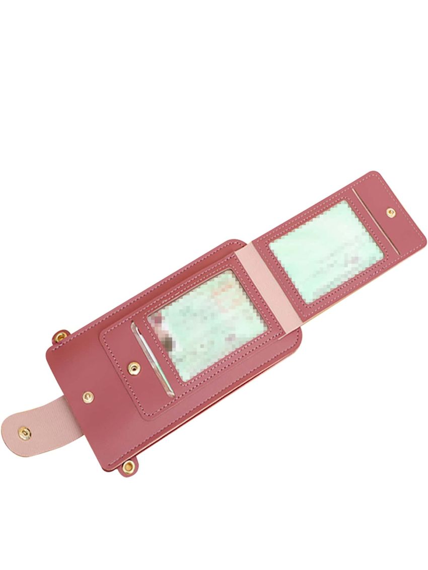 Crossbody Mobile Phone Cover Women Bag Universal Model Organizer Cell Pocket Touch Screen Case Wallet