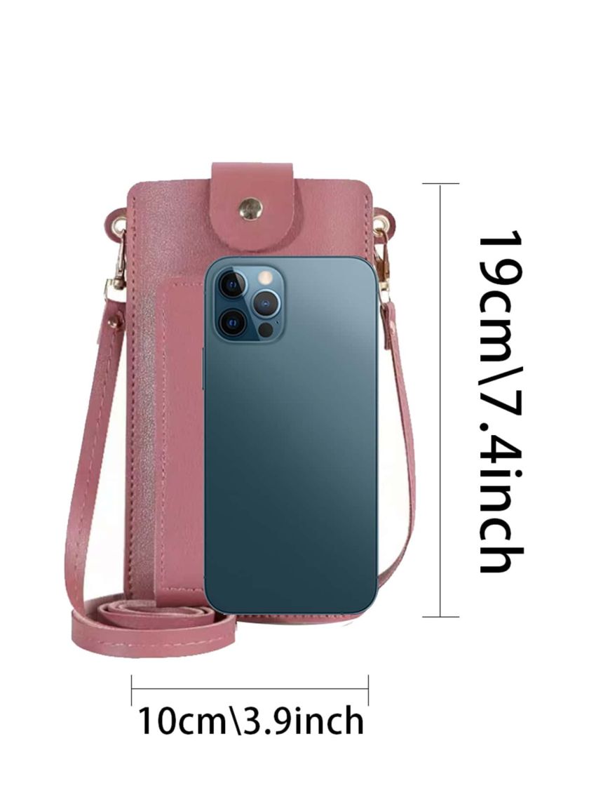 Crossbody Mobile Phone Cover Women Bag Universal Model Organizer Cell Pocket Touch Screen Case Wallet