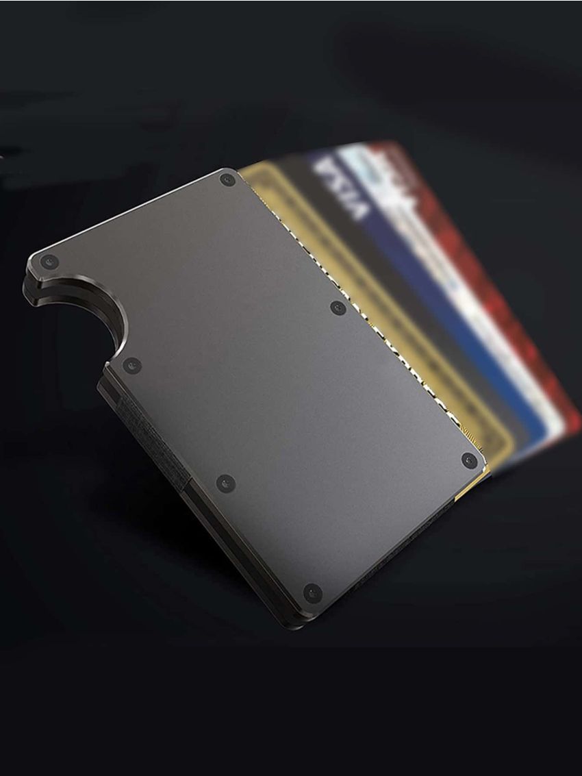 Minimalist Metal Card Holder RFID
