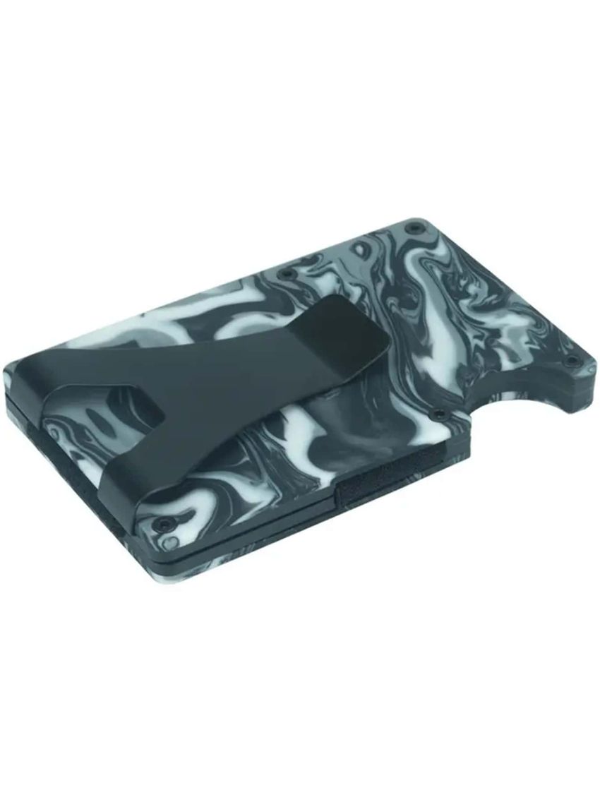 Wallet For Men With Money Clip RFID Blocking Metal Wallet With Money Clip Credit Card Holder