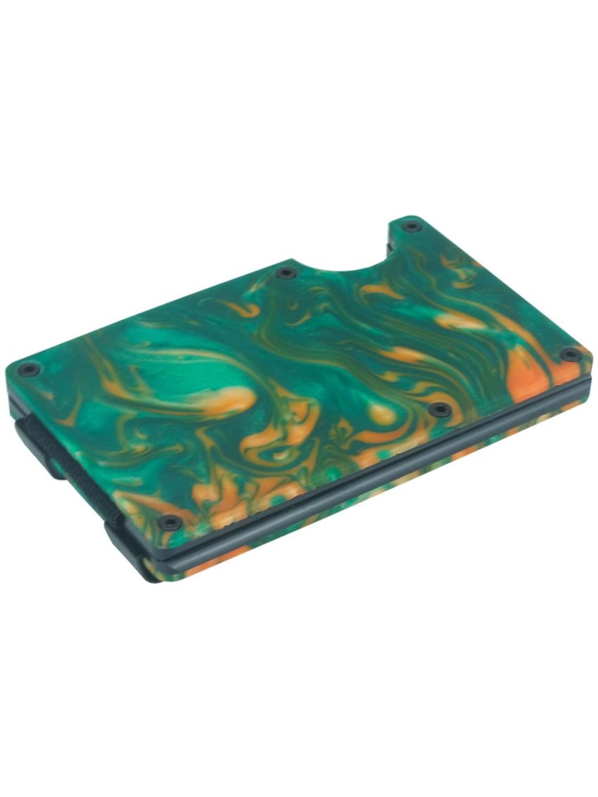 Wallet For Men With Money Clip RFID Blocking Metal Wallet With Money Clip Credit Card Holder