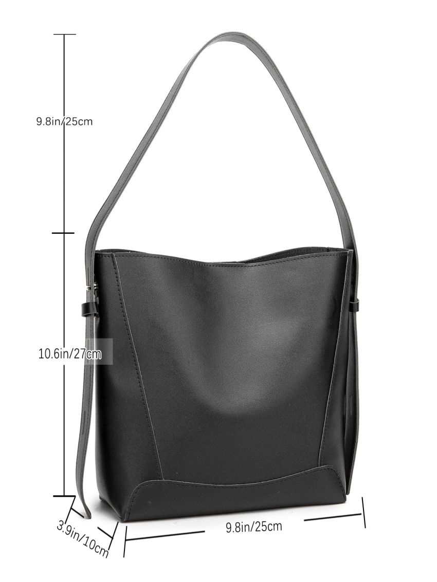 Minimalist Square Bag Adjustable Strap For Business Work