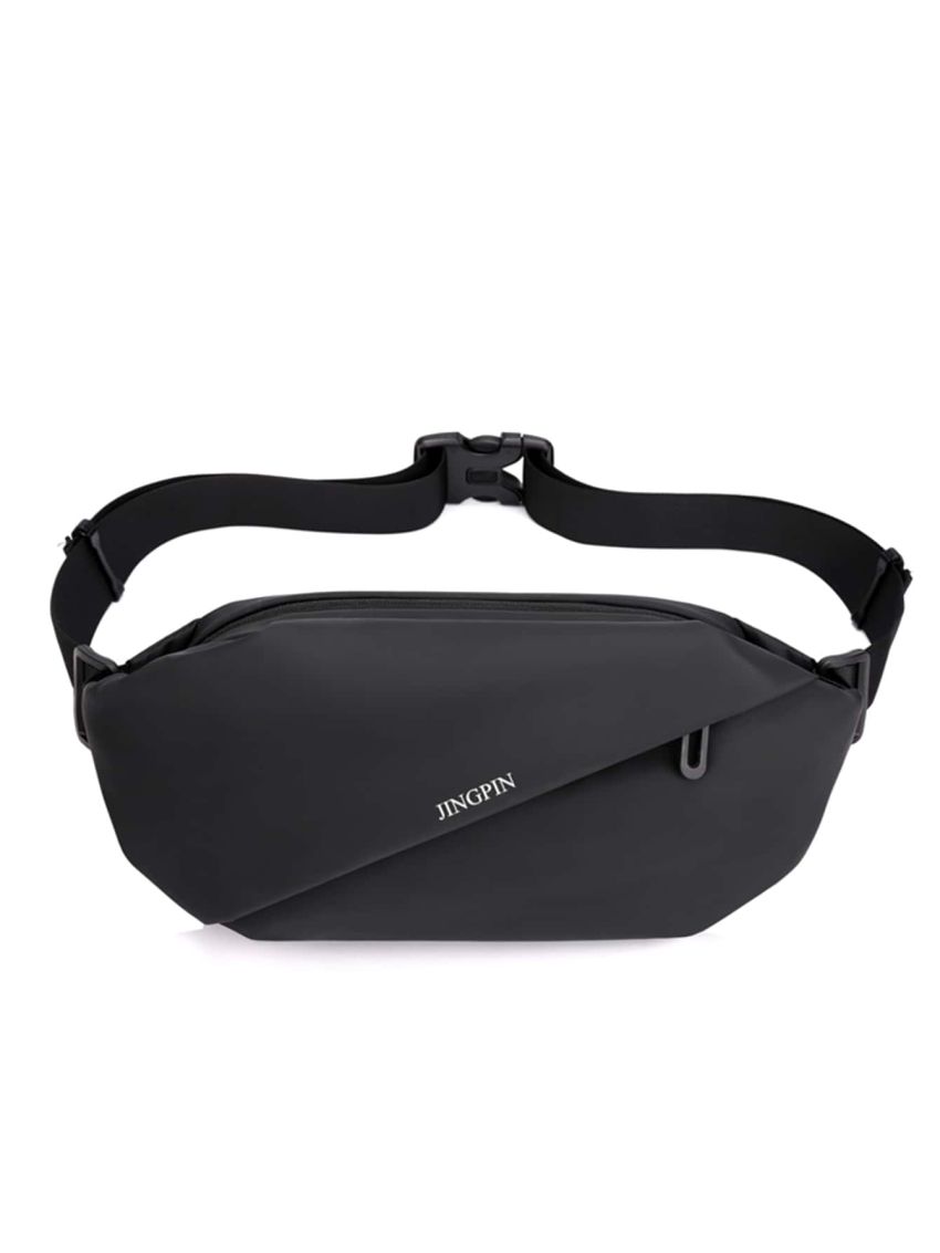 1pc Letter Graphic Waterproof Running Bag