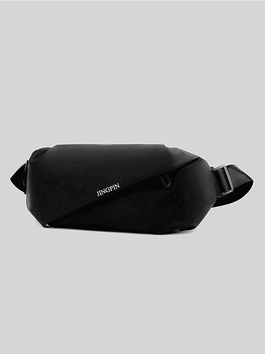 1pc Letter Graphic Waterproof Running Bag