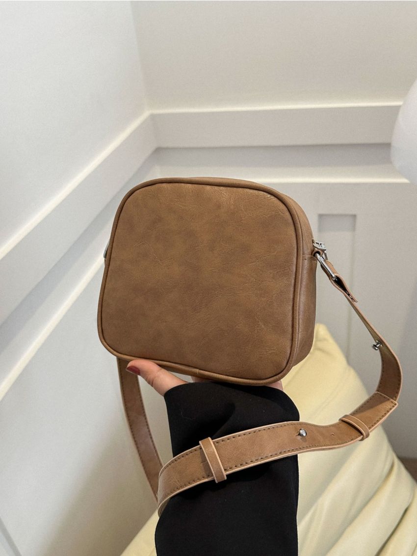 New Mini Square Bag Women's Bag Vintage Single Shoulder Crossbody Bag