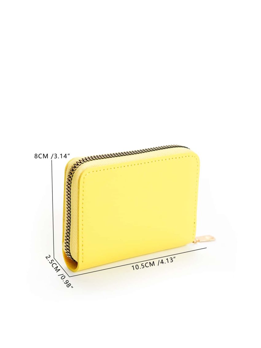 Holder Wallet Bank/ID/Credit Card Holder PU Leather Protects Case Coin Purse