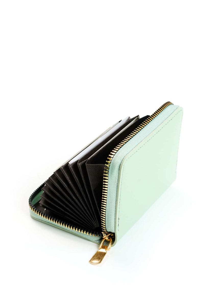 Holder Wallet Bank/ID/Credit Card Holder PU Leather Protects Case Coin Purse