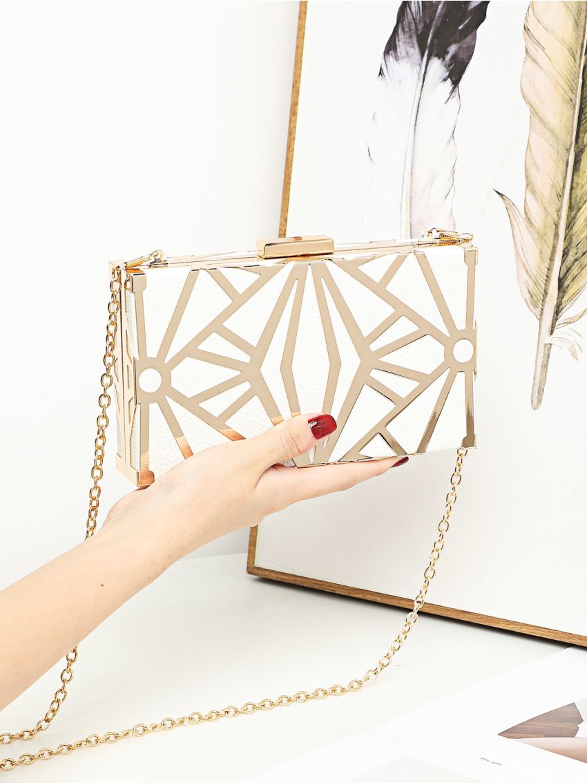 Mini Metal Decor Box Bag for Party