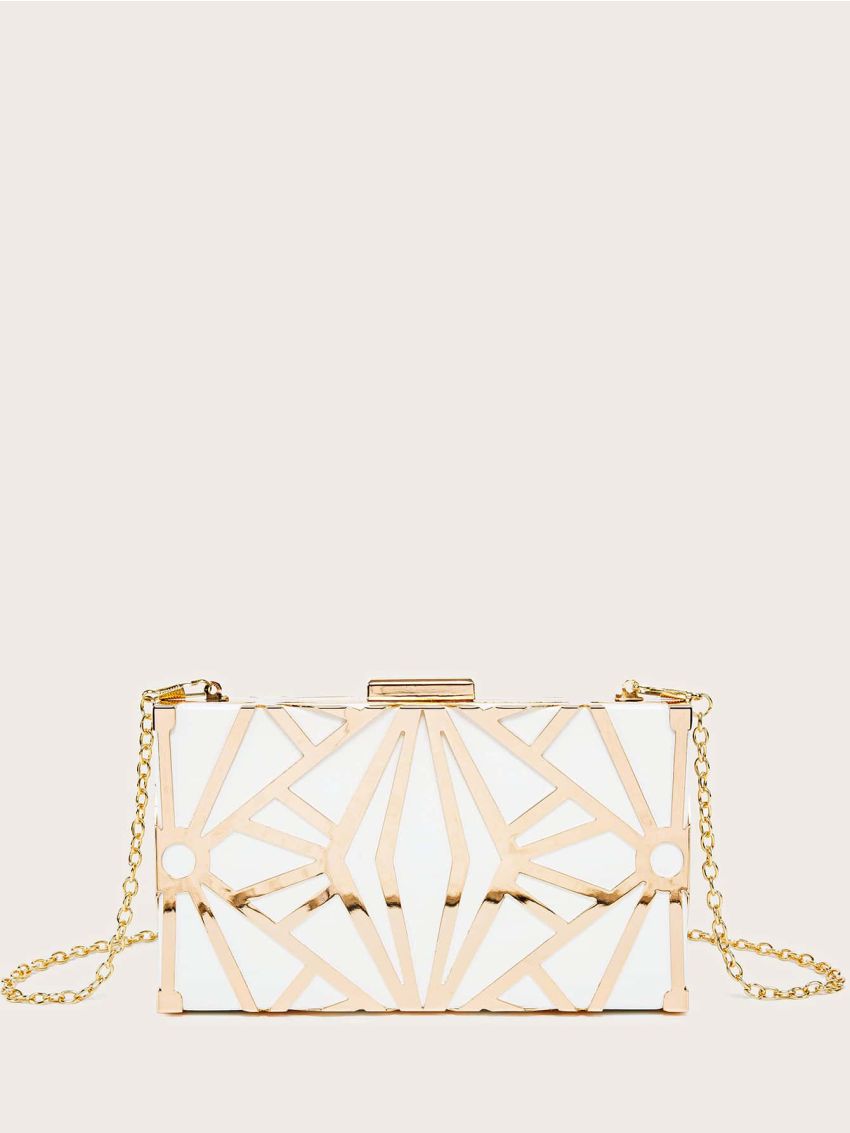 Mini Metal Decor Box Bag for Party