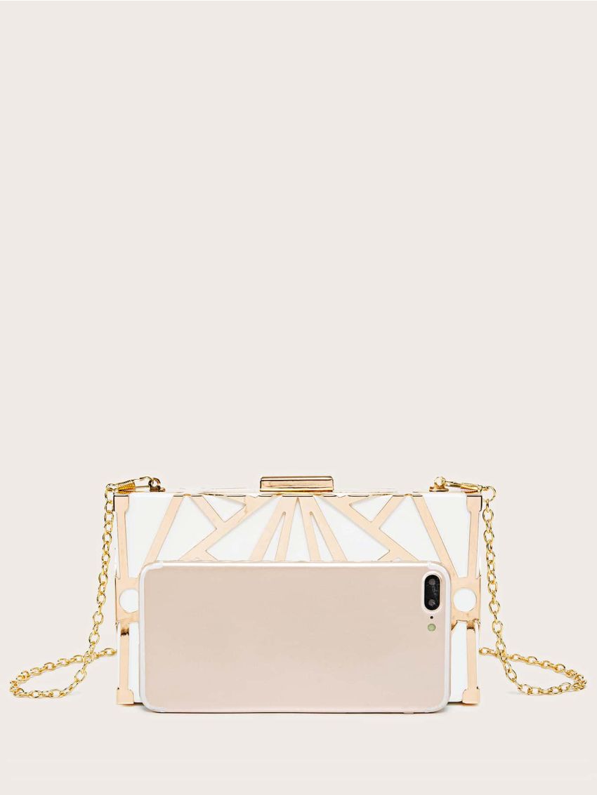 Mini Metal Decor Box Bag for Party