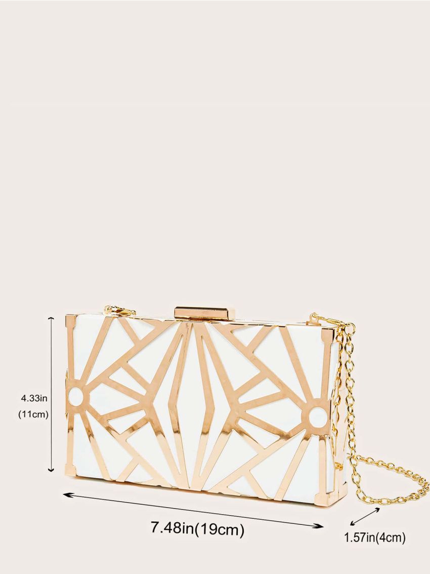 Mini Metal Decor Box Bag for Party