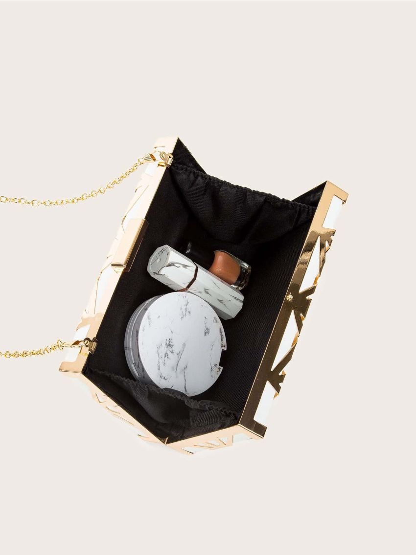 Mini Metal Decor Box Bag for Party