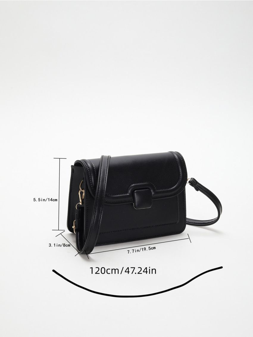 Minimalist Square Bag Mini Flap For Daily Work