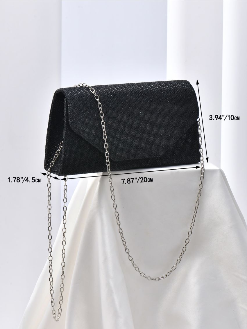 Glitter Envelope Bag Mini Flap For Club Party Prom