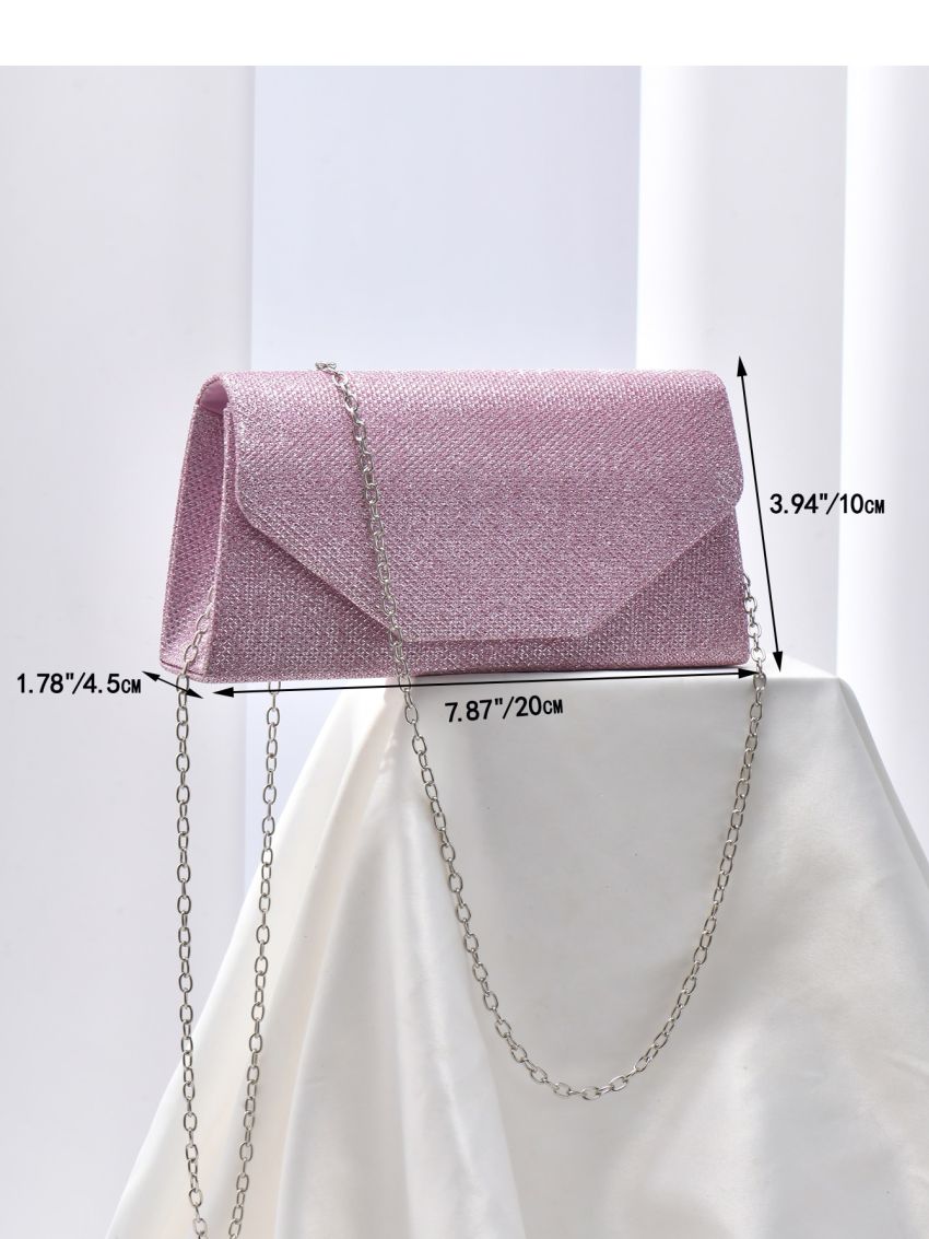 Glitter Envelope Bag Mini Flap For Club Party Prom