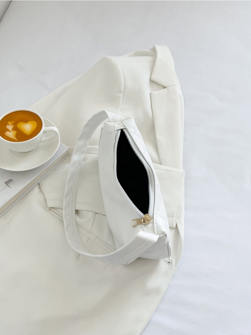 Minimalist Stitch Design Hobo Bag for Women