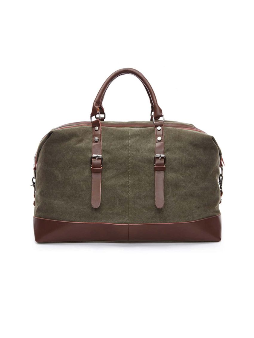 MARKROYAL Large-capacity Travel Bag Handbag Luggage Bag Photography Bag Canvas Bag Men's And Women's Shoulder Bag Army Green