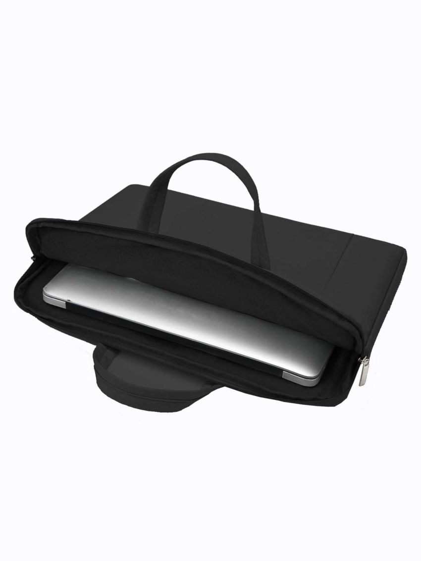 Minimalist Briefcase Large Capacity Black For Work