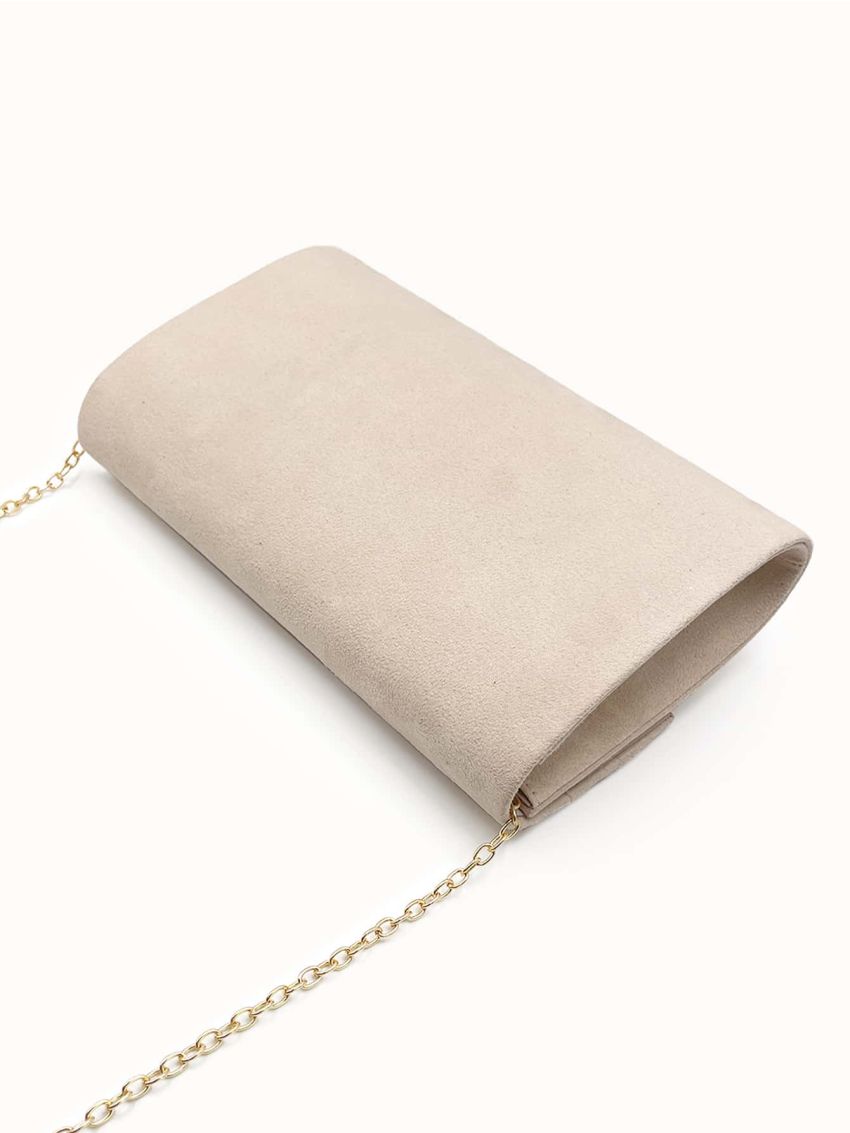 Chevron Pattern Envelope Bag Flannelette Elegant For Daily Life