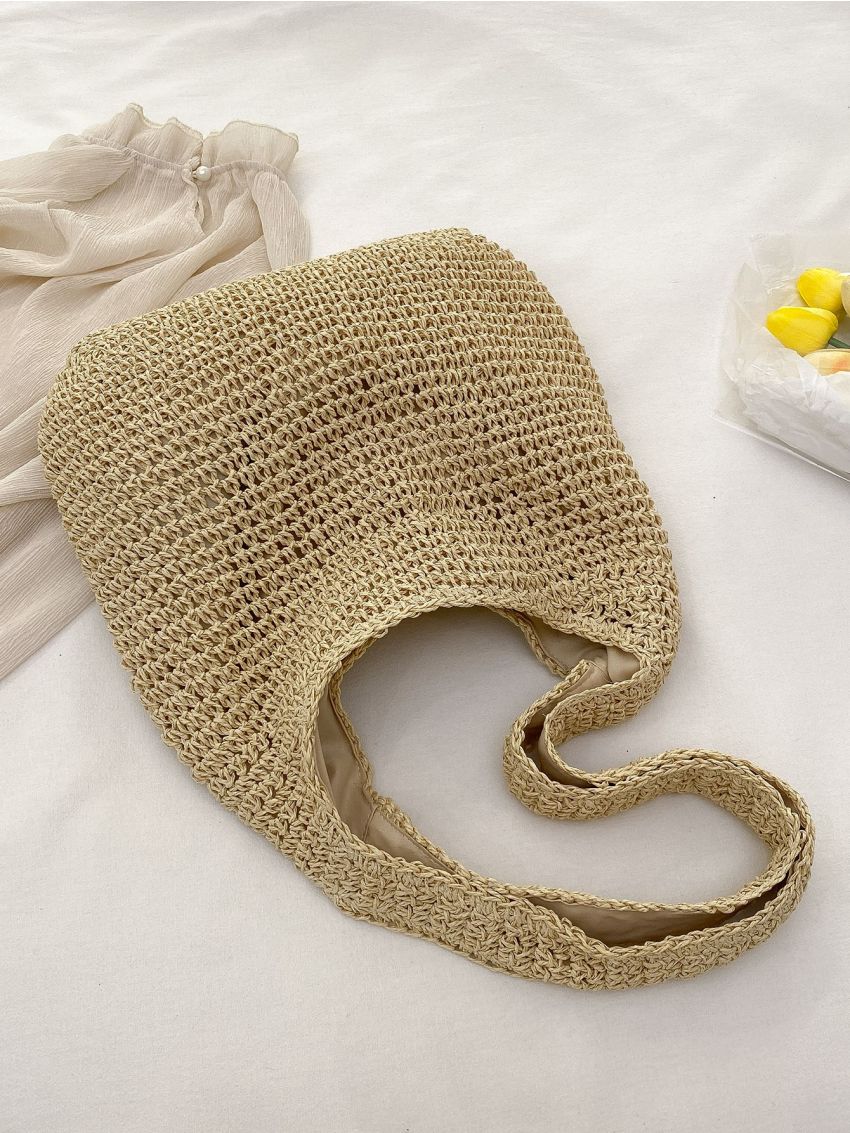 Vacation Straw Bag For Summer