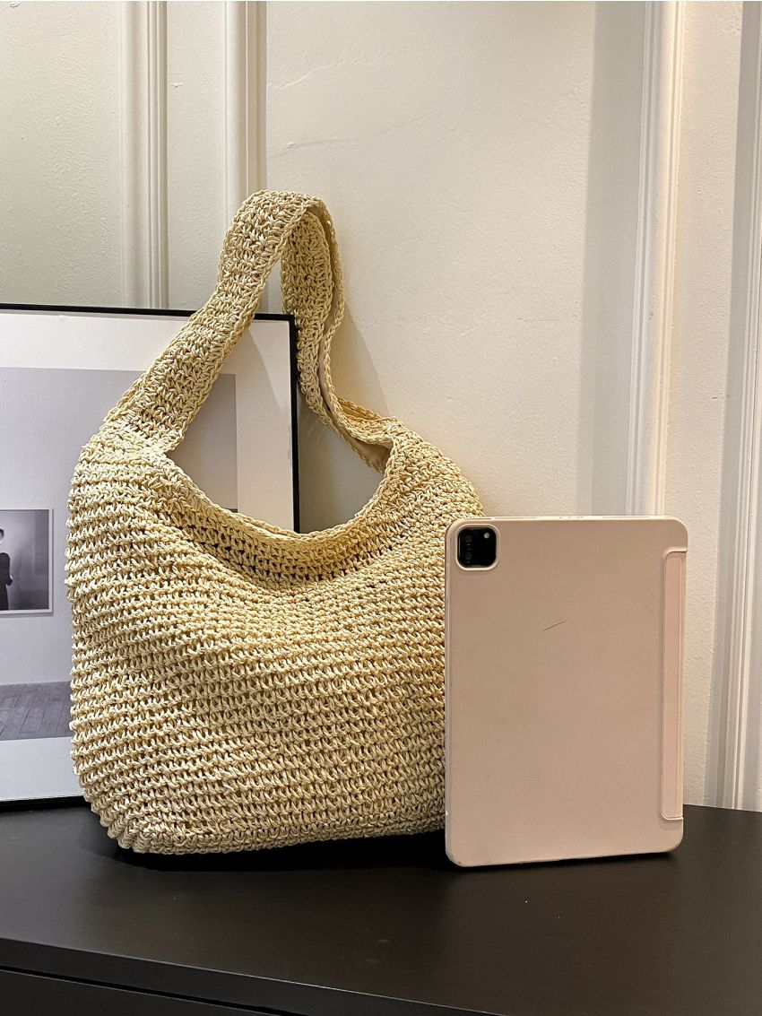 Vacation Straw Bag For Summer