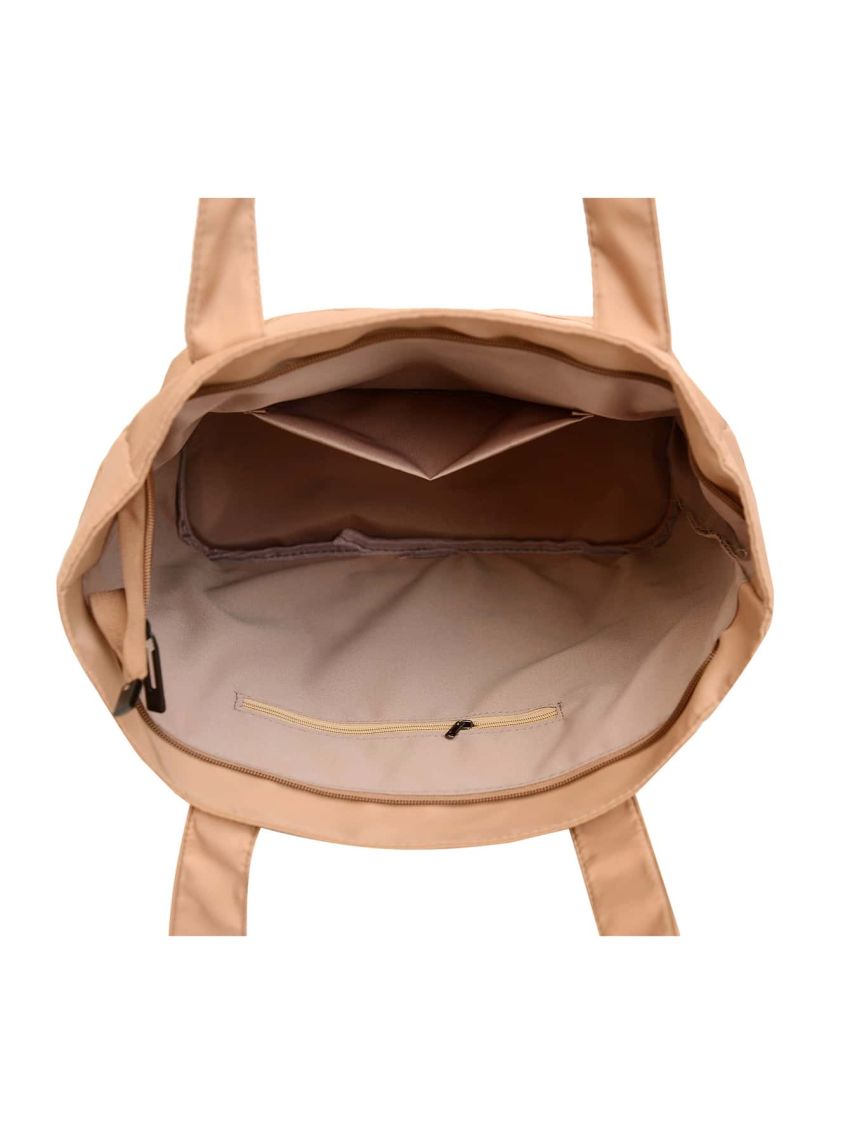 Pocket Front Shopper Bag Minimalist