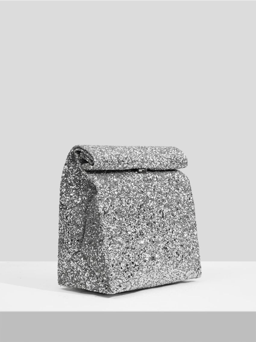 Mini Glitter Design Evening Bag